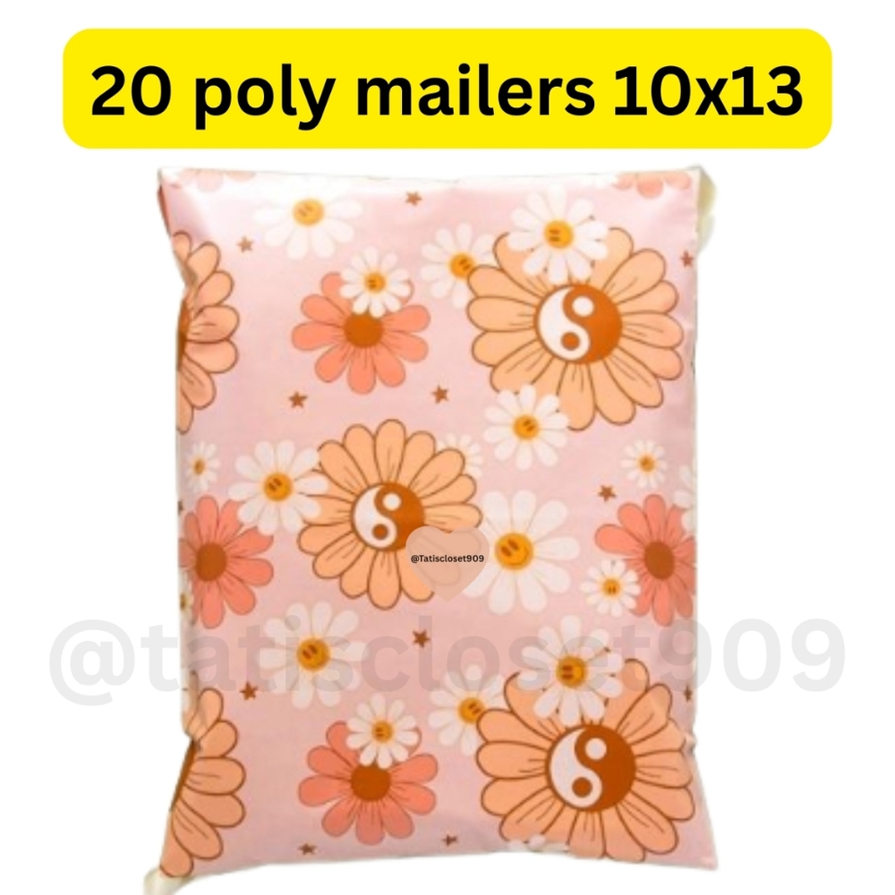 20 Yin & Yang poly mailers shipping bags size 10x13